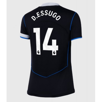 Billige Fotballdrakt Chelsea Dario Essugo #14 Replika Tredjedrakt Dame 2025-26 Kortermet